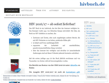 Tablet Screenshot of hivbuch.de